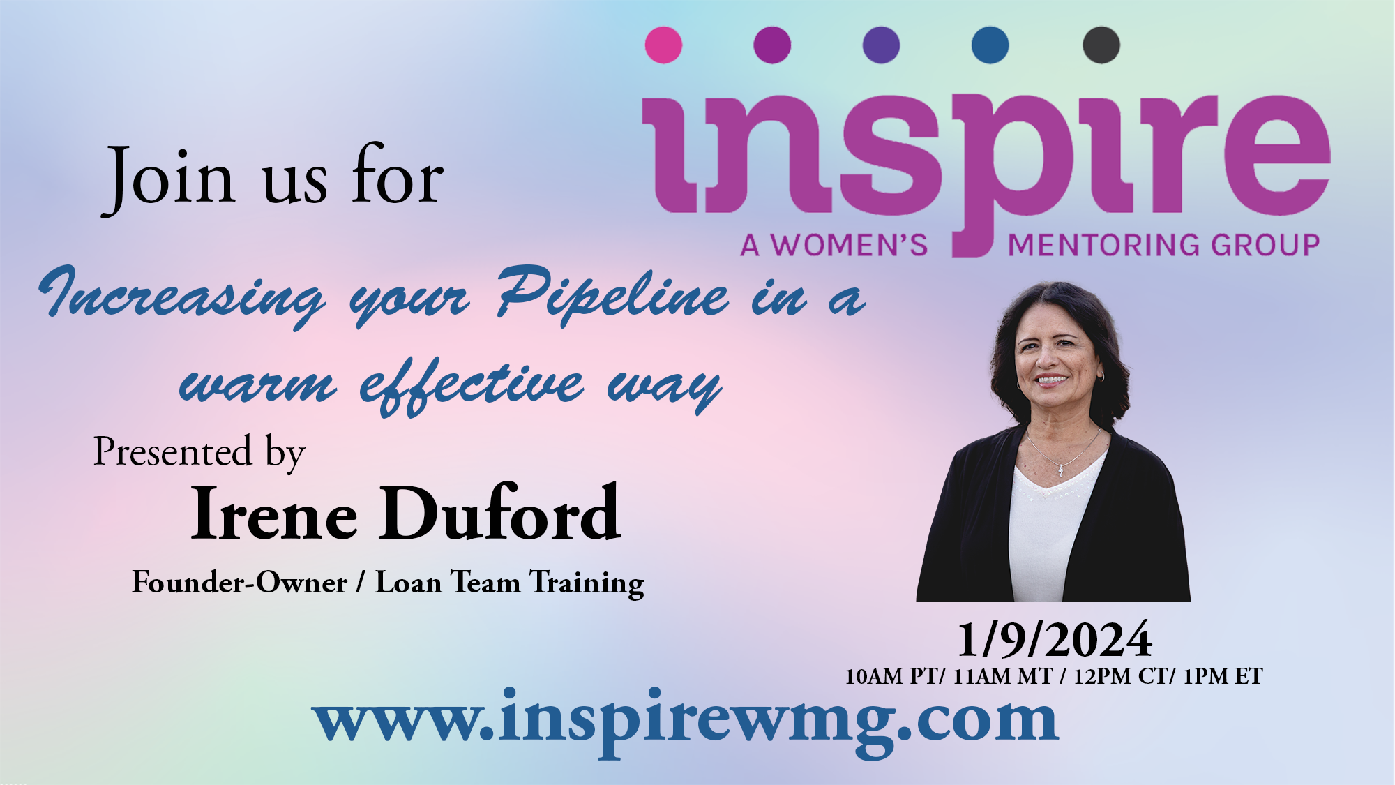 NAMB Inspire, A Women's Mentoring Group Increasing Your Pipeline in a
