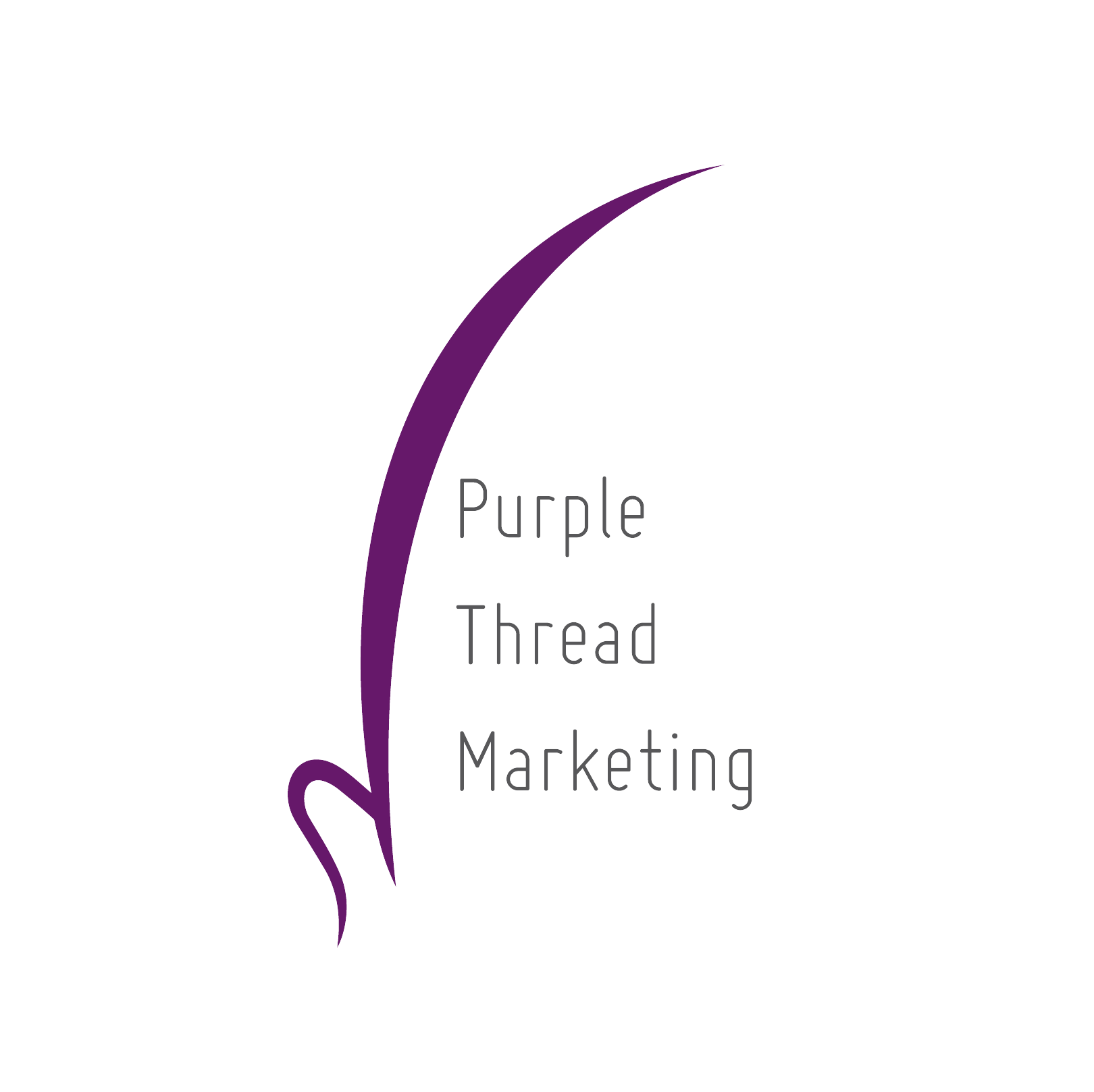Purple Thread Marketing Logo