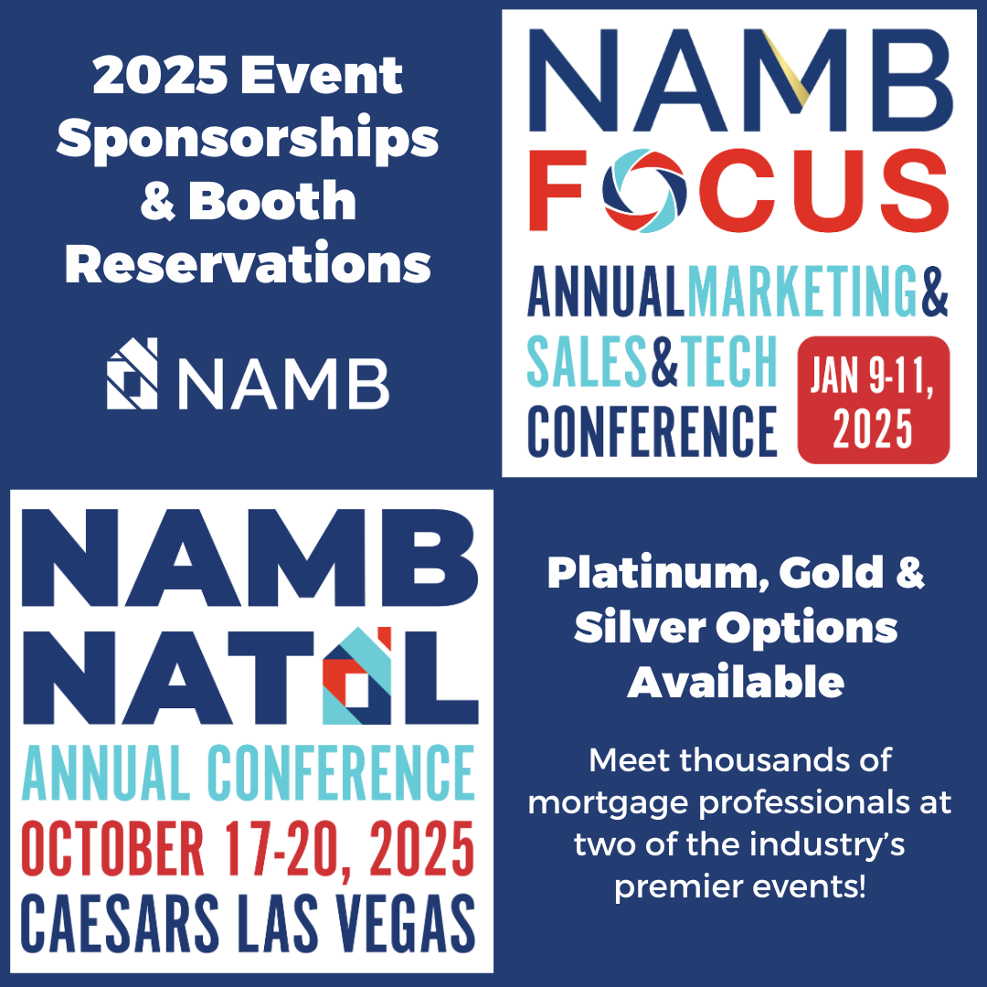 2025 Event Sponsorships National Association of Mortgage Brokers